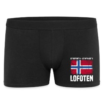 Lofoten Coordinates - Men's Boxer Shorts - black - Front