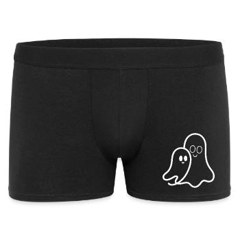 Cuddly ghost friendship - Men's Boxer Shorts - black - Front