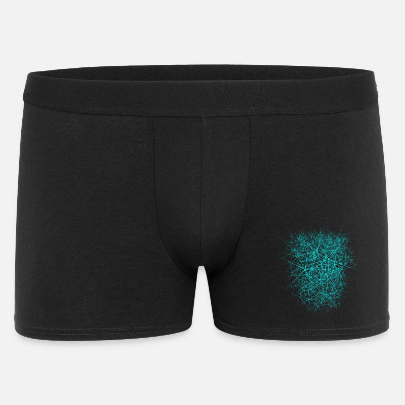 Nano structure - conception de texture - Boxer Homme - noir