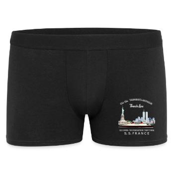 FRANCE PAQUEBOT NEW YORK - Boxer Homme - noir - Devant