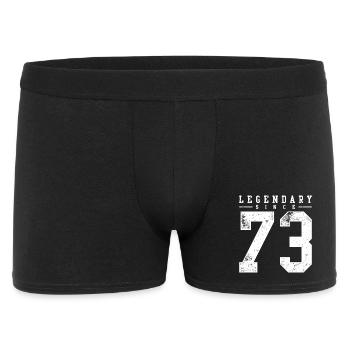 Legendary Since 73 Vintage Crest - Men's Boxer Shorts - black - Front