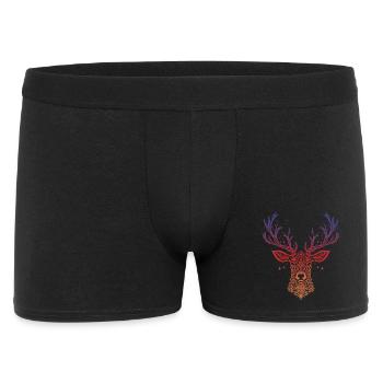 Christmas Reindeer - Men's Boxer Shorts - black - Front