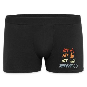 Beat and Repeat - Men's Boxer Shorts - black - Front
