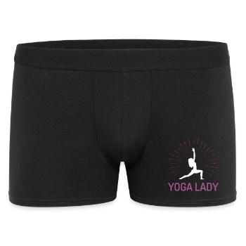 Fille de yoga - Boxer Homme - noir - Devant