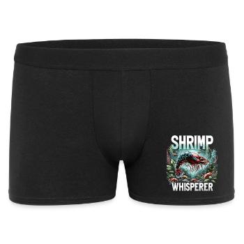 Shrimp Aquarium, Amano Shrimp, Red Fire Shrimp - Men's Boxer Shorts - black - Front