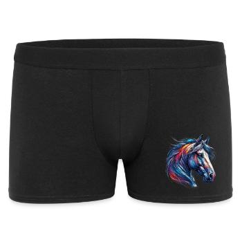 Horse - Men's Boxer Shorts - black - Front