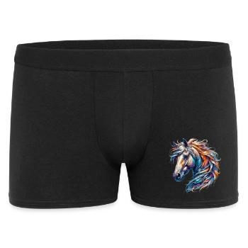 Horse - Men's Boxer Shorts - black - Front