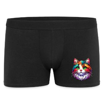 Chat - Boxer Homme - noir - Devant