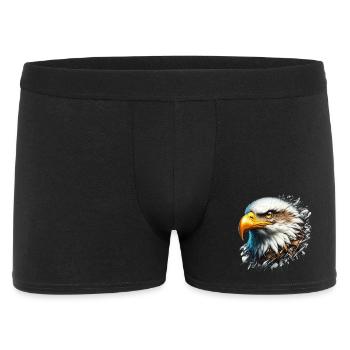 Eagle - Men's Boxer Shorts - black - Front