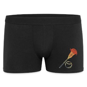 Lacrosse Vintage Look - Men's Boxer Shorts - black - Front