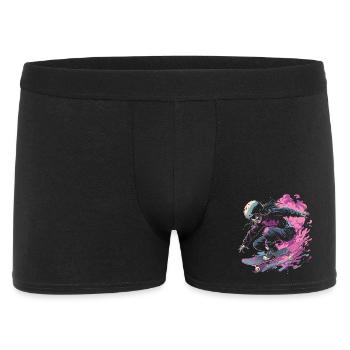 Skateboarder Girl - Men's Boxer Shorts - black - Front