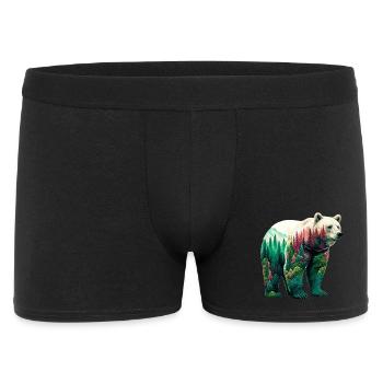 Bear - Men's Boxer Shorts - black - Front