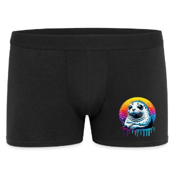Phoque - Boxer Homme - noir - Devant