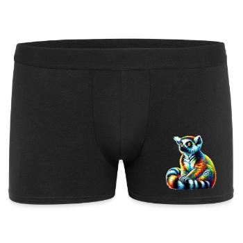 Lémurien - Boxer Homme - noir - Devant