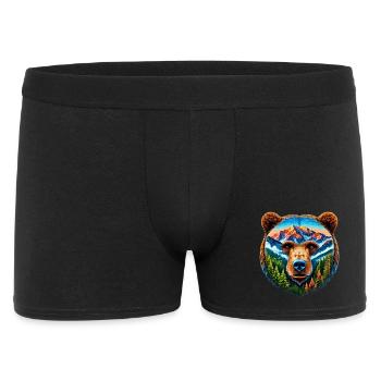 Bear - Men's Boxer Shorts - black - Front