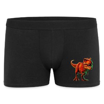 Dinosaur - Men's Boxer Shorts - black - Front