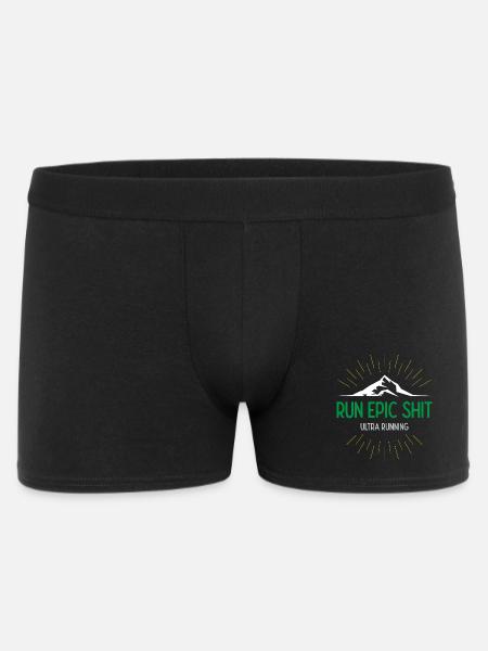 Run Epic Shit - Ultra Running - Men's Boxer Shorts - black