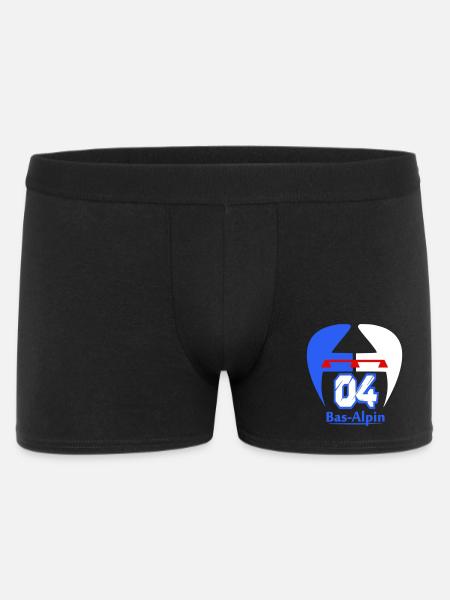 Bas-Alpine logo - Men's Boxer Shorts - black