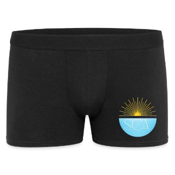 Sky and Sea - Men's Boxer Shorts - black - Front