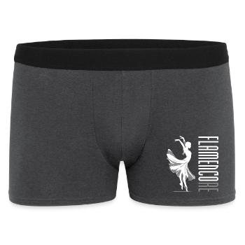 Flamencore Blanc - Boxer Homme - charbon - Devant