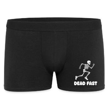 Skeleton Sprint Dead Fast - Men's Boxer Shorts - black - Front