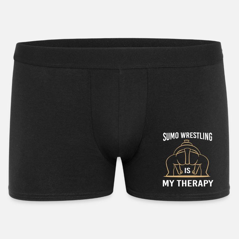 Sumo - Männer Boxer Shorts - Schwarz
