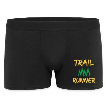 Coureur de trail - Boxer Homme - noir - Devant