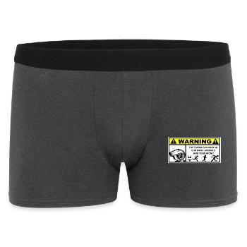 Avertissement Turbo Race - Boxer Homme - charbon - Devant