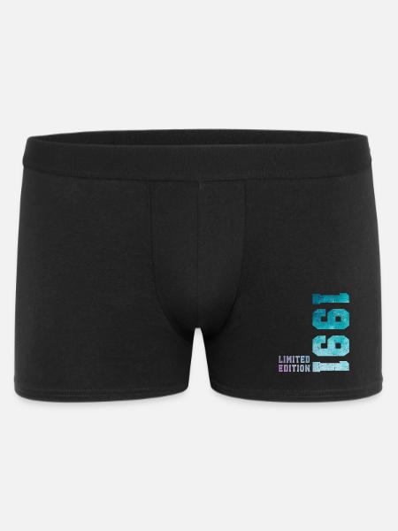 1991 Limited Edition 35 Years Anniversary - Men's Boxer Shorts - black