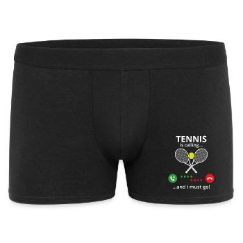 Tennis - Men's Boxer Shorts - black - Front