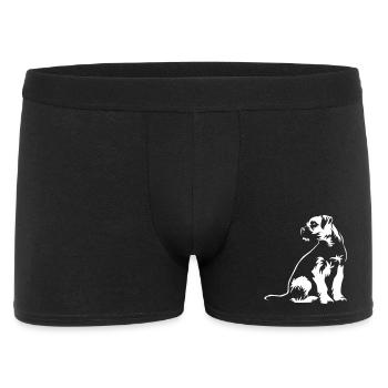 Border Terrier « Édition noire » - Boxer Homme - noir - Devant