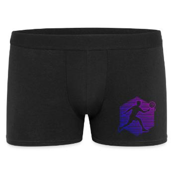 Gift idea for padel accessories fans with padel club - Men's Boxer Shorts - black - Front