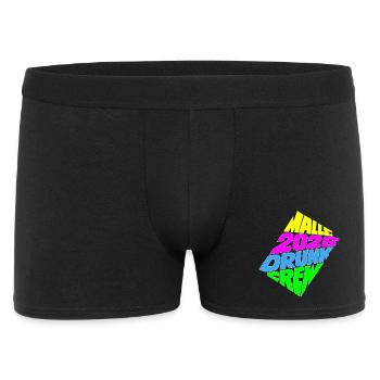 Malle 2026 Drunk Crew - Men's Boxer Shorts - black - Front