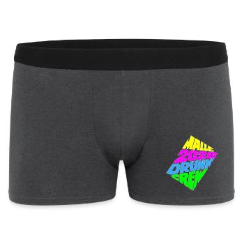 Malle 2026 Équipe Ivre - Boxer Homme - charbon - Devant