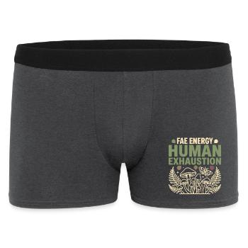 Don de Fée Forêt de Fées Champignons du Fairycore - Boxer Homme - charbon - Devant