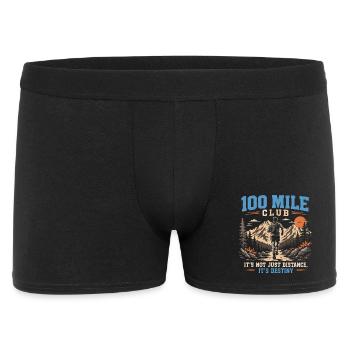 Trail Running - Club du 100 miles - Boxer Homme - noir - Devant