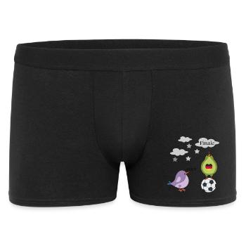 Soccer - Men's Boxer Shorts - black - Front