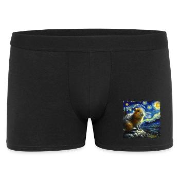 Aguti Starry Night - Men's Boxer Shorts - black - Front