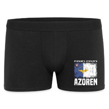 Voyage insulaire aux Açores - Boxer Homme - noir - Devant