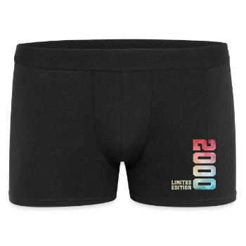 26. Geburtstag Limited Edition 2000 Jahrgang 2000 - Männer Boxer Shorts - Schwarz - Vorne