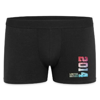 12. Geburtstag Limited Edition 2014 Jahrgang 2014 - Männer Boxer Shorts - Schwarz - Vorne