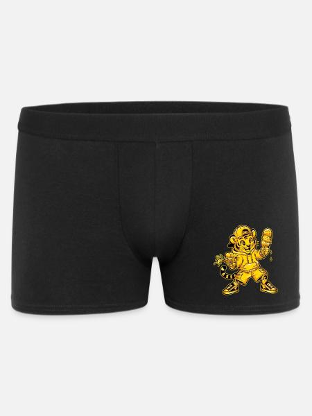 Vacances d’été Tiger - Boxer Homme - noir