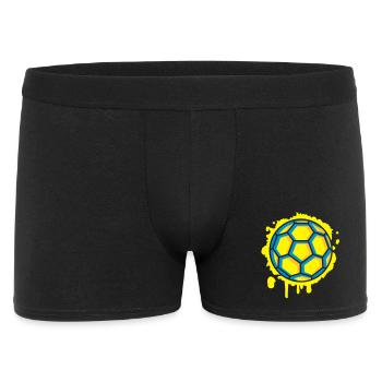 une Handball Graffiti - Boxer Homme - noir - Devant