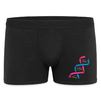 Die Struktur eines DNA-Moleküls - Männer Boxer Shorts - Schwarz - Vorne