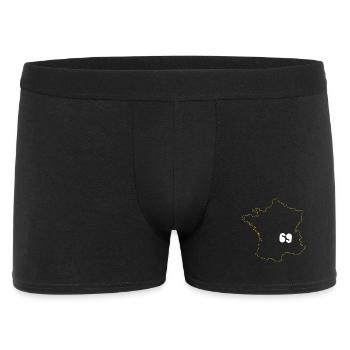 Lyon 69 Souvenir 69 France Frankreich - Men's Boxer Shorts - black - Front
