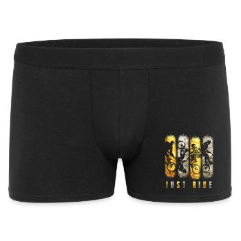 | BMX BMX Gold Silver | BMX Just Ride - Boxer Homme - noir - Devant