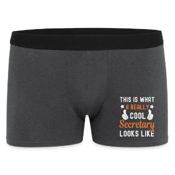 Secrétaire Secrétaire - Boxer Homme - charbon - Devant