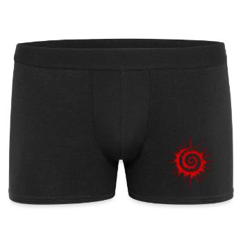 Sonne Feuerrad Sommer Mittsommer - Männer Boxer Shorts - Schwarz - Vorne