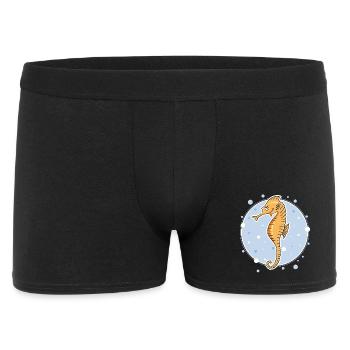 Sea horse - Men's Boxer Shorts - black - Front