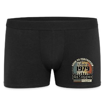 1979 Limited Edition - Männer Boxer Shorts - Schwarz - Vorne